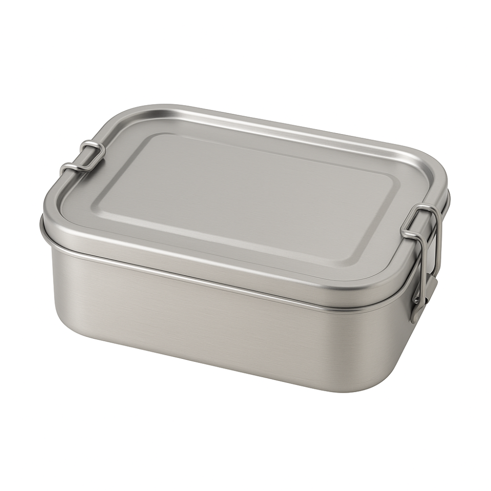 Madkasse i rustfrit stål 1.200ml - Emy Large