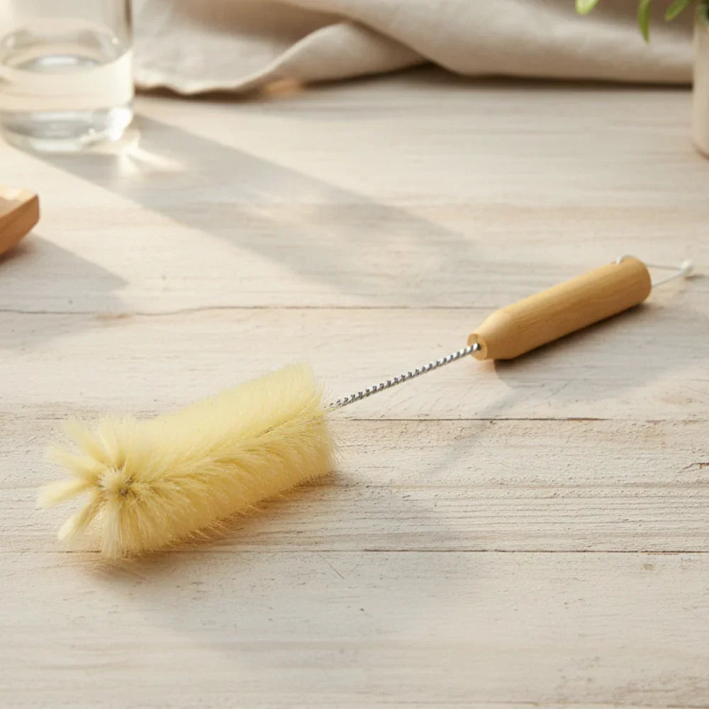 Flaskerenser med sisal børste - Mammu