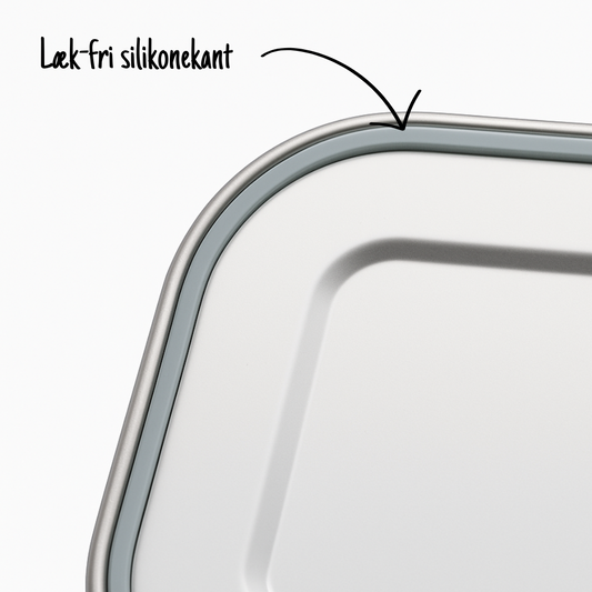 Madkasse i rustfrit stål 400ml - Small