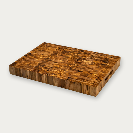 Oliven skærebræt endgrain 60x30cm
