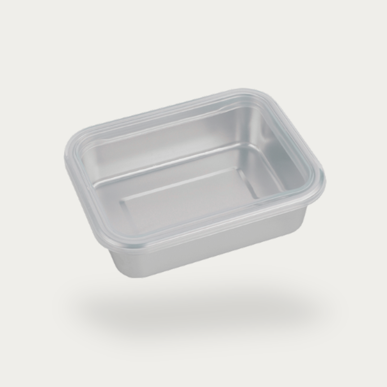 Opbevaringsboks 1100ml med silikonelåg