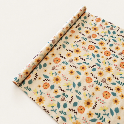 Bivoks papir rulle 100x33cm - et naturligt alternativ