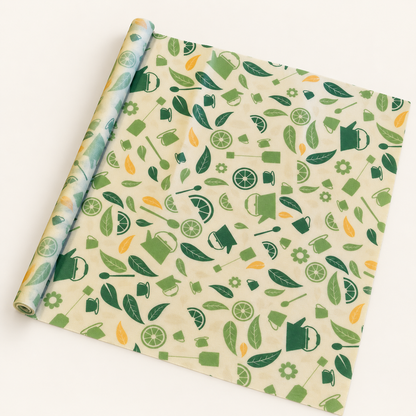 Bivoks papir rulle 100x33cm - et naturligt alternativ