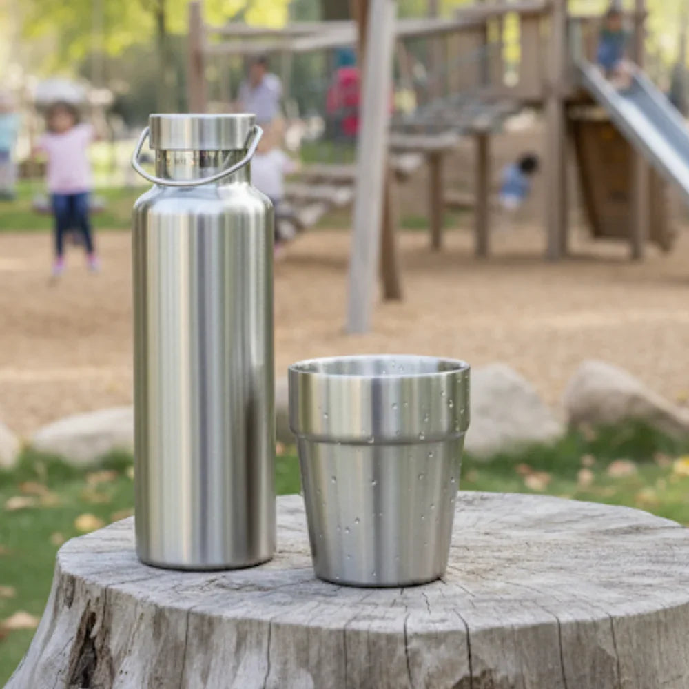 Kop i rustfrit stål - 260ml - Mammu