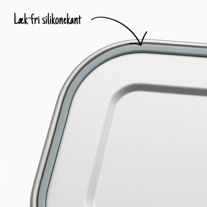 Madkasse i rustfrit stål 800ml - Medium - Mammu