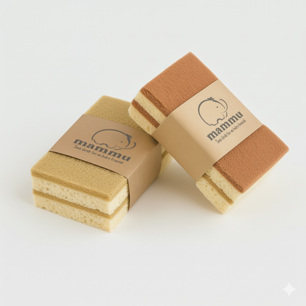 Miljøvenlige rengøringssvampe