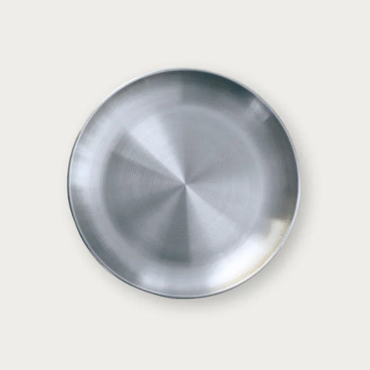 Tallerken i rustfrit stål 26cm - Mammu